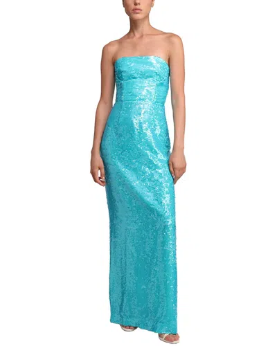 Sabina Musayev Kimberly Dress In 1225-turquoise