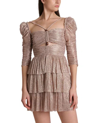 Sabina Musayev Liberty Dress In Brown