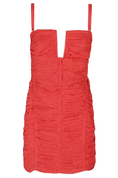Sabina Musayev Livia Dress In Red