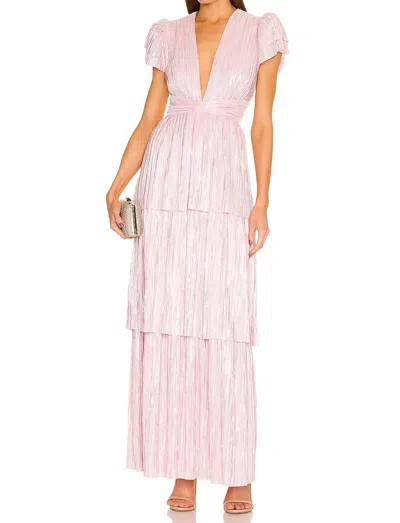 Sabina Musayev Maze Dress In Pink