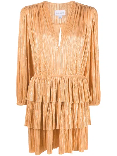 Sabina Musayev Mina Dress In Peach