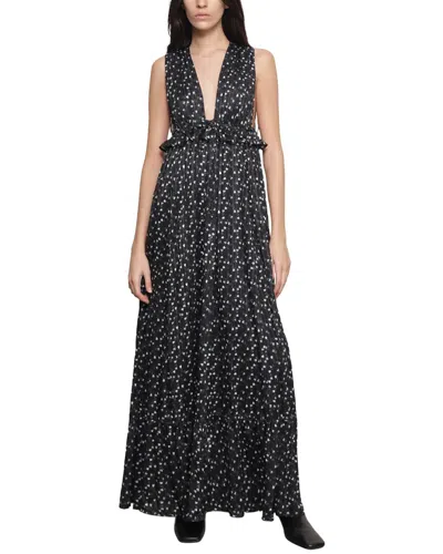 Sabina Musayev Mirabelle Maxi Dress In Black