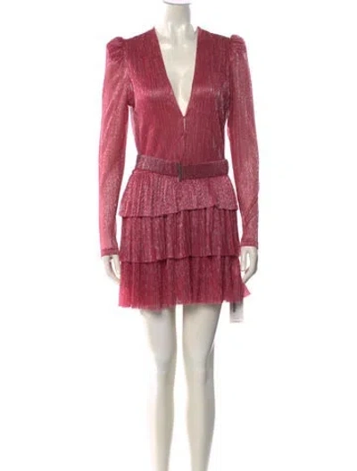 Pre-owned Sabina Musayev Printed Mini Dress