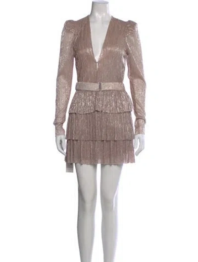 Pre-owned Sabina Musayev Printed Mini Dress