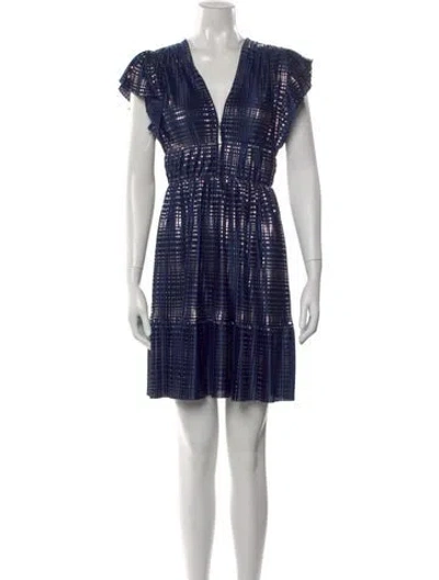 Pre-owned Sabina Musayev Printed Mini Dress