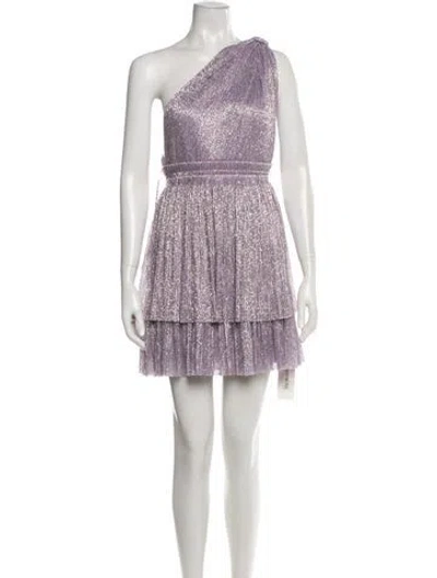 Pre-owned Sabina Musayev Printed Mini Dress In Multi