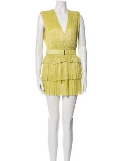 Pre-owned Sabina Musayev Printed Mini Dress W/ Tags