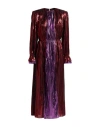 Sabina Musayev Sabina Musáyev Woman Maxi Dress Brick Size M Polyester In Burgundy