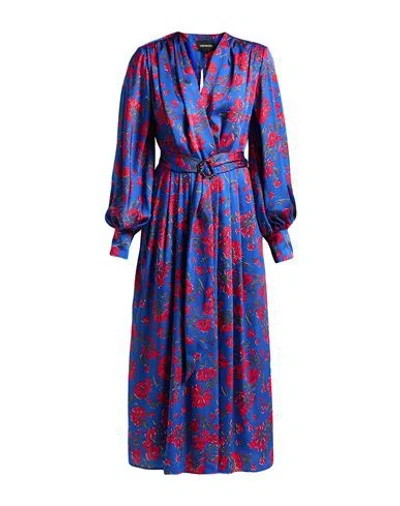 Sabina Musayev Sabina Musáyev Woman Maxi Dress Bright Blue Size L Polyester