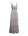 Sabina Musayev Sabina Musáyev Woman Maxi Dress Purple Size Xs Polyester In Purple