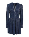 Sabina Musayev Sabina Musáyev Woman Mini Dress Blue Size M Polyester