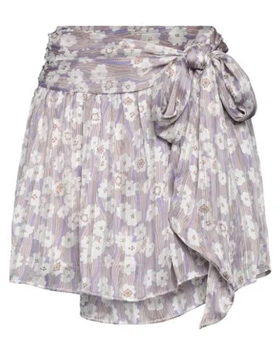 Sabina Musayev Sabina Musáyev Woman Mini Skirt Lilac Size Xs Polyester In Purple