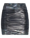 Sabina Musayev Sabina Musáyev Woman Mini Skirt Midnight Blue Size Xs Polyester In Blue