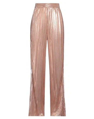 Sabina Musayev Sabina Musáyev Woman Pants Copper Size L Polyester In Orange