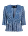 Sabina Musayev Blouses In Blue