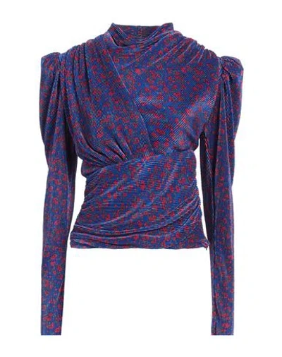 Sabina Musayev Sabina Musáyev Woman Top Bright Blue Size M Polyester