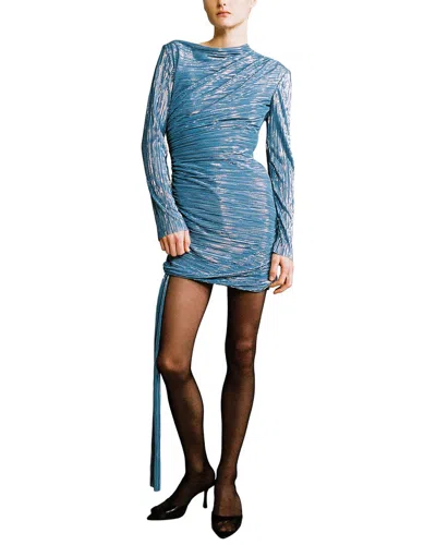 Sabina Musayev Sagitta Mini Dress In Blue