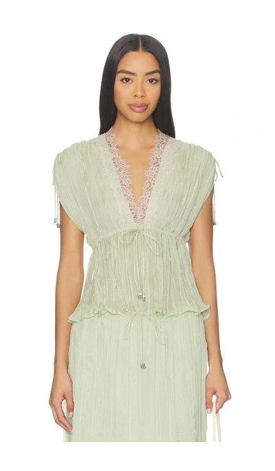 Sabina Musayev Sandi Top In Green