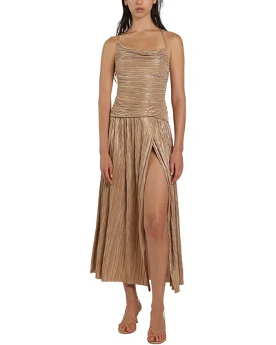 Sabina Musayev Shaan Dress In Brown