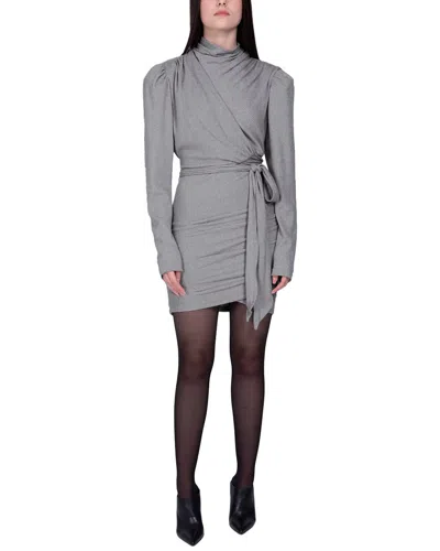 Sabina Musayev Sicily Mini Dress In Gray