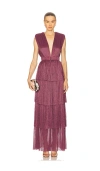 Sabina Musayev Skylar Dress In Purple