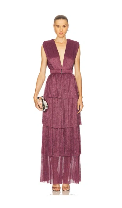 Sabina Musayev Skylar Dress In Purple