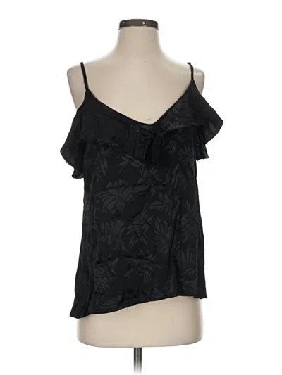 Pre-owned Sabina Musayev Sleeveless Blouse In Black