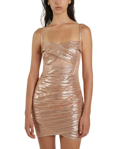 Sabina Musayev Sunflower Dress In Neutral