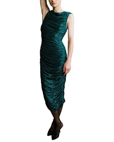 Sabina Musayev Supernova Midi Dress In Green