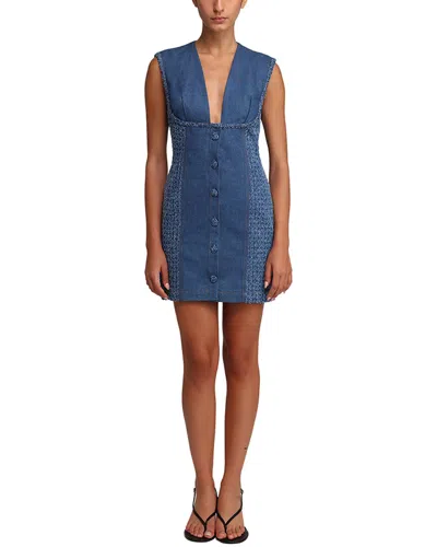 Sabina Musayev Swinney Dress In Blue