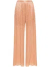 Sabina Musayev Sean Straight-leg Trousers In Mandarin