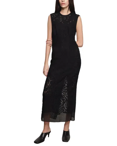 Sabina Musayev Tullio Midi Dress In Black