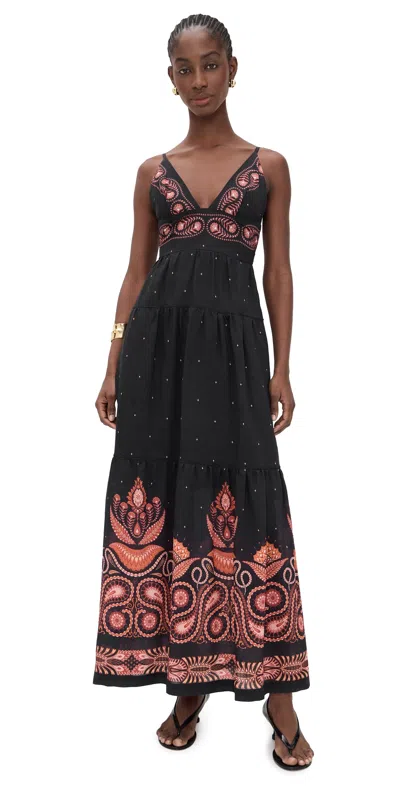 Sabina Musayev Valor Dress Black Print