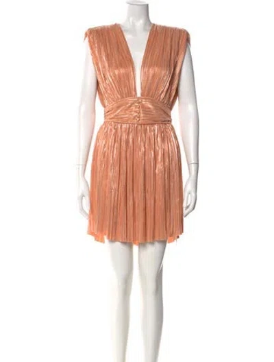 Pre-owned Sabina Musayev V-neck Mini Dress W/ Tags