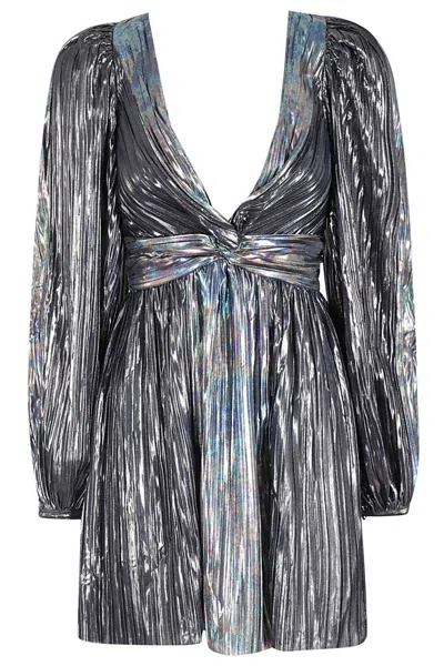 Sabina Musayev Wendy Dress In Silver