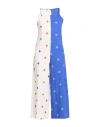 Sabine Arias Woman Jumpsuit Blue Size M Polyester, Viscose, Linen In Blue