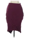 Sabine Casual Skirt In Burgundy