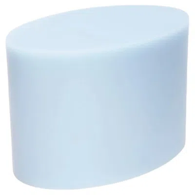 Pre-owned Sabine Marcelis Candy Column Oval Side Table By  In Blue