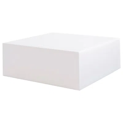 Pre-owned Sabine Marcelis Contemporary Coffee Table, Cast Resin White, Rotterdam, 2020 In Gray