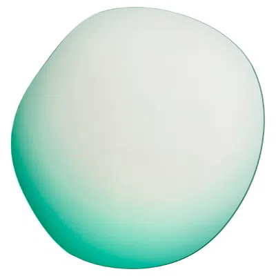 Pre-owned Sabine Marcelis Contemporary Green Wall Mirror Off Round Hue #5 By