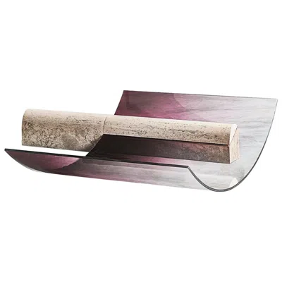 Pre-owned Sabine Marcelis Double Chaise Longue From The Series “no Fear Of Glass”, 2019 In Gray