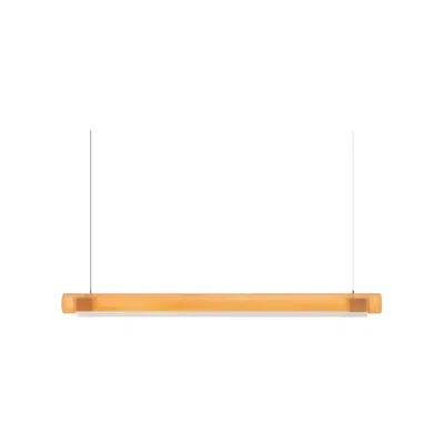 Pre-owned Sabine Marcelis Established & Sons Aura Light Suspension Lamp In Apricot By  In Orange