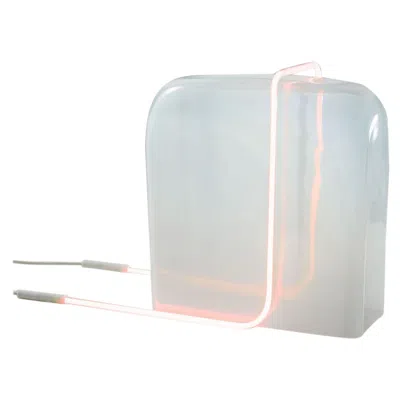 Pre-owned Sabine Marcelis Ligne Collection, 'light 2 - Pink Neon, White Glass', By