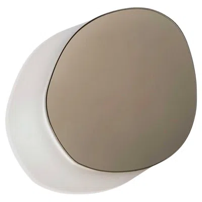 Pre-owned Sabine Marcelis Off Round Bronze Mirror In Gray
