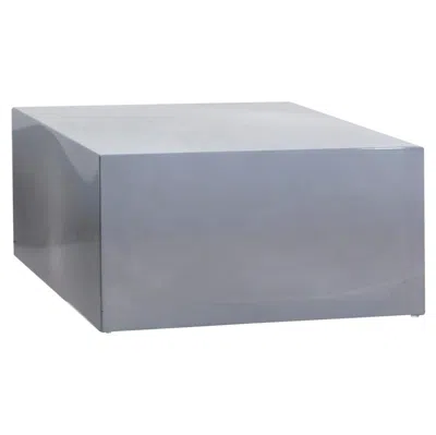 Pre-owned Sabine Marcelis Side Table Model “candy Cube”, Cast Resin, Silver/grey, 2020 In Gray