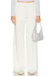 Sablyn Adler Relaxed Straight Leg Pant In White