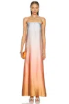 Sablyn Arden Maxi Dress In Orange