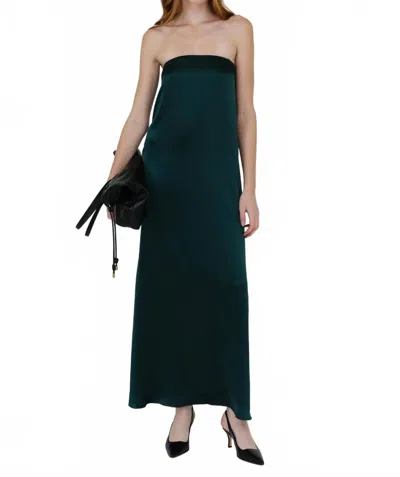 Sablyn Arden Strapless Maxi Dress In Sacramento In Green