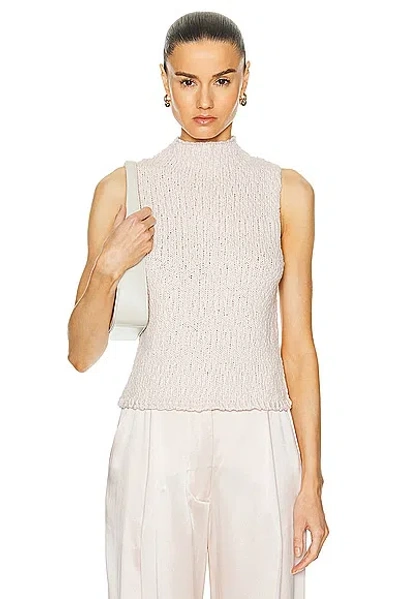 Sablyn Atticus Mockneck Top In Gardenia