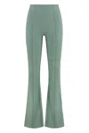 Sablyn Tory Burch Bailey Flared Pants In Green